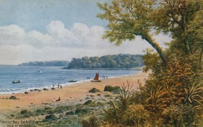 Vista mare di Priory Bay, Isola di Wight da Alfred Robert Quinton